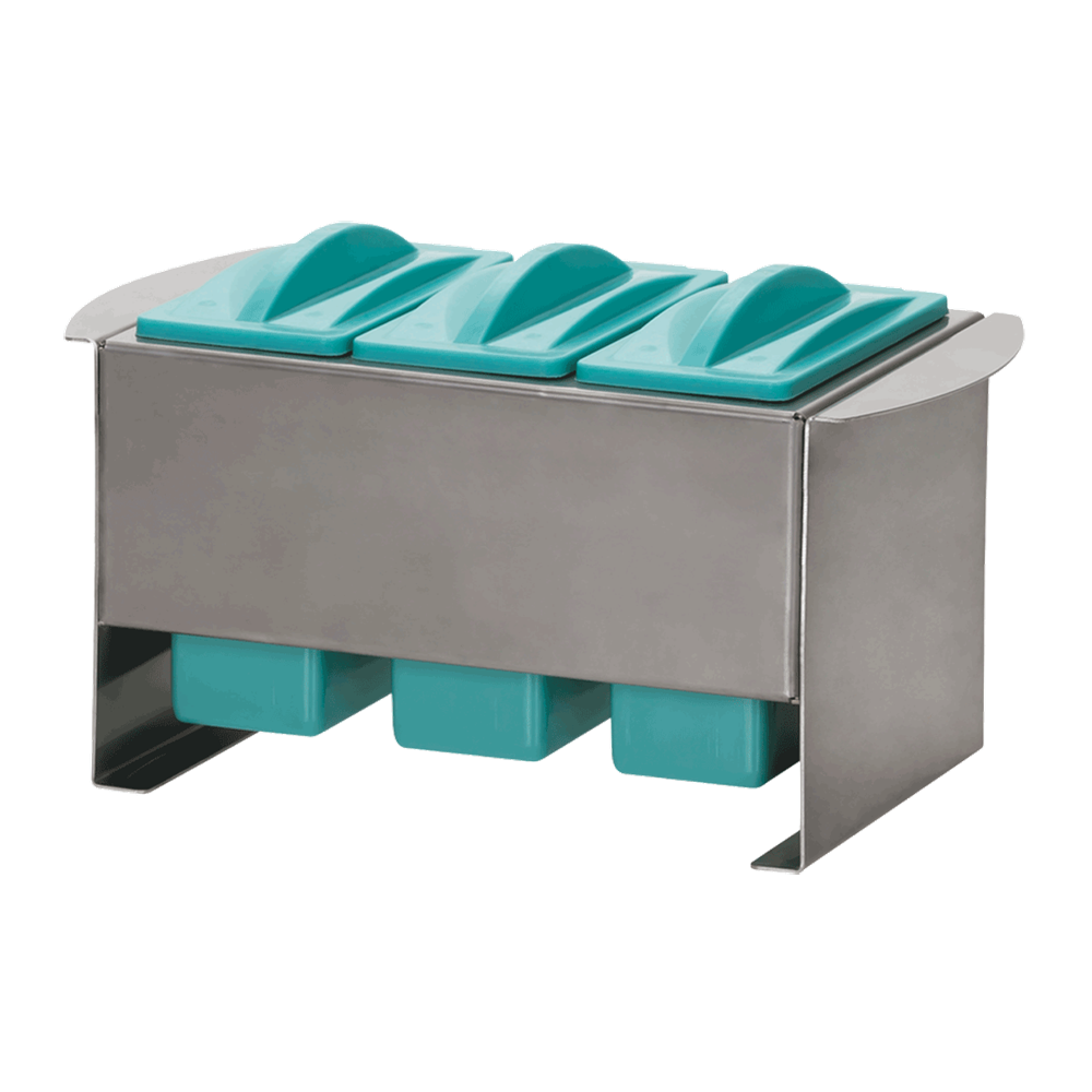 Stainless Slide Stain Set, Hinged Lids | Rankin Biomedical