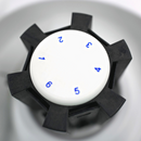 Rankin Thermo Printmate 450 hub cap moulding repair part showing detailed moulding component for printer maintenance.
