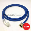 Rankin repair part: tap water inlet hose assembly for Leica Slide Stainers model 10290, includes metal fittings and flexible hose.