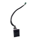 Auxiliary switch for Leica CM1510S repair parts by Rankin, showing the new replacement switch component for medical imaging equipment.