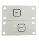 Rankin Exit & Load Keypad Replacement Kit for Leica Autostainer XL and ST5010, repair parts with new keypad and buttons.