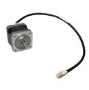 Rankin Sakura 4764 film roller motor repair part for printers, showing the small, black, cylindrical motor with mounting brackets.