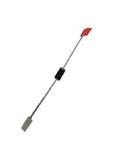 Rectifier diode P6KE 68A repair part from Rankin for Leica RM2255, showing a black and metal diode component.