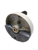 Complete Rankin handwheel for Leica RM2155 microscope, used repair part with detailed controls and sturdy construction.