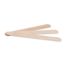 Rankin unclassified tongue depressors, 5.5-inch junior size, set of 500, sterile wooden medical tools for oral exams.