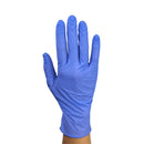 Pack of 2,000 blue DynaPlus Nitrile Gloves by Rankin, 2 mil thickness, unclassified disposable gloves for various uses.