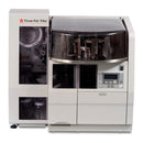 Refurbished Sakura Tissue-Tek Film 4740 Coverslipper equipment with control panel and glass covers for histology slide preparation.