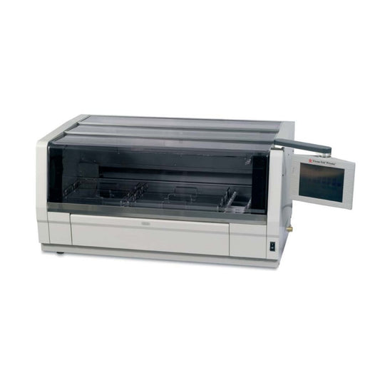 Refurbished Sakura Tissue-Tek Prisma H&E slide stainer equipment for histology laboratory use.