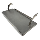 Used Sakura Tissue-Tek oven door assembly for Sakura VIP 5, repair part, showing the internal and external components.
