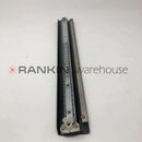 Right slide rail for front cover assembly, Sakura DRS 2000 repair part, from Sakura Tissue-Tek medical equipment.