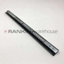 Sakura Tissue-Tek repair part: left slide rail for front cover assembly on Sakura DRS 2000 tissue processor.