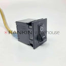 Used Sakura Tissue-Tek A3-10-8002 circuit protector power switch, repair part for medical tissue processing equipment.
