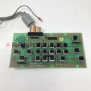 Used Sakura Tissue-Tek F50-171-00 keyboard repair part for VIP E150 and E300 models, shown in the image.