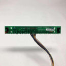 Used Sakura Tissue-Tek F51-066-00 upper floor sensor board for Sakura DRS 2000 repair parts, showing the circuit board and connectors.