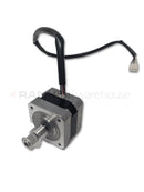 Used Sakura Tissue-Tek F51-964-00 Carousel Motor repair part for Sakura Film 4740 tissue processors, shows motor component on white background.