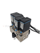Used Sakura Tissue-Tek O70-547-01 Valve Manifold repair part for Sakura VIP 6 tissue embedding system.