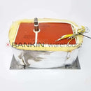 Sakura Tissue-Tek VIP 3000 retort and heater assembly repair part, used for tissue processing machine, with visible components.