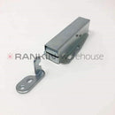 Used Sakura DRS 2000 Metal Door Catch Assembly for Tissue-Tek repair parts, compatible with Sakura Tissue-Tek devices.