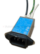 Used Sakura Tissue-Tek F50-114-00 AC Input Unit for Sakura TEC 4 repair parts, shown in the product image.