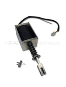 Used Sakura Tissue-Tek F51-973-00 film cutter solenoid assembly, repair part for Sakura film processing equipment.