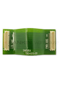 Sakura Tissue-Tek F52-713-00 LCD FPC cable for Sakura VIP 6 tissue processor, repair part with flexible connector and circuit contacts.