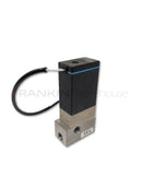 Used Sakura VIP 6 solenoid valve for tissue processing, repair part from Sakura Tissue-Tek, compatible with laboratory equipment.