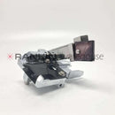 Used Sakura Tissue-Tek film cutting blade holder assembly for tissue embedding and sectioning equipment.