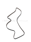 Sakura Tissue-Tek B0-04-0007 timing belt from Sakura Film 4740, used as repair part for medical tissue-processing equipment.