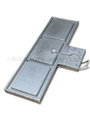 Used Sakura TEC 4 N55-460-00 hot plate unit, 115V repair part for laboratory tissue processor equipment.