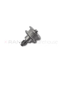 Used Sakura Tissue-Tek N74-241-00 upper idler pulley assembly, repair part for Sakura film processing equipment.