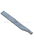 Sakura Tissue-Tek N74-330-01 Rail Back for Sakura Film 4740 repair parts, shown as a metal component with mounting holes
