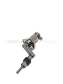 Used Sakura Tissue-Tek N74-441-01 pinch roller lower assembly for Sakura 4740 film, a repair part for tissue embedding machines.