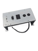 Used Sakura Tissue-Tek N74-671-00 interface installation plate for Sakura Film 4740 repair parts, shown on a clean surface.