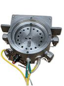 Used Sakura Tissue-Tek rotary valve housing for VIP 1000, 2000, 3000 models, repair part for tissue processing equipment.