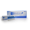 Box of 50 Sapphire Microtome Blades by Sapphire, low-profile consumables for precise tissue sectioning.
