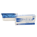 Box of 50 Sapphire Microtome Blades, high-quality consumables for precise tissue sectioning in laboratory applications.