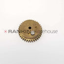 Used Siemens Gear Assy. Rinse repair part for Miles Hematek 2000, compatible with Bayer and Siemens laboratory equipment.