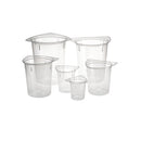 Simport Scientific 1000ml Tricorn Beaker, clear glass laboratory consumable with a wide opening and sturdy handle.