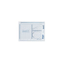 DispoCut disposable dissecting board by Simport Scientific, 152 x 203 mm, shown in case of 96 for scientific use.