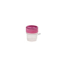 Simport Scientific SecurTainer I 20ml tamper-evident specimen container for secure sample storage, shown in case of 500 units.