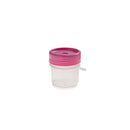 Simport Scientific SecurTainer I 20ml tamper-evident specimen container for secure sample storage, shown in case of 500.