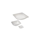 Antistatic weighing dishes by Simport Scientific, 78x78x25mm, 100ml capacity, shown with a flat surface and material texture.