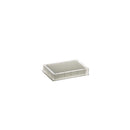Simport BioBlock 384-square deep well plate with round bottom, 200ul capacity, natural color, shown in a pack of four.