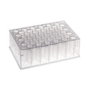 Simport BioBlock 96 deep well plates with round bottom, 1.2mL capacity, natural polypropylene, 4 per pack, 6 packs per case.