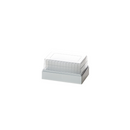 Simport Biotube storage racks with 96-well non-sterile tubes, shown with sample tubes for scientific consumables.