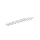 Simport Scientific Biotube tubes with strips of 8 non-sterile plug caps, 120 per box, 5 boxes per case, for laboratory use