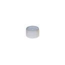 White Simport Scientific colored closures with caps and lip seals, 1000 per case, for laboratory consumables.