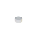 White Simport Scientific colored closures flat caps with lip seal, 1000 per case, used as consumables for laboratory sealing applications.