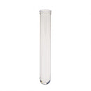 Orange Simport disposable culture tubes, 12x75mm polystyrene, 5mL size, 250 per pack, 4 packs per case, laboratory consumables.
