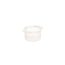 Natural 13mm Simport Vacucap tube closures for laboratory tubes, pack of 1000, natural color, 6 packs per case.